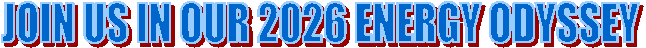 JOIN US IN OUR 2026 ENERGY ODYSSEY